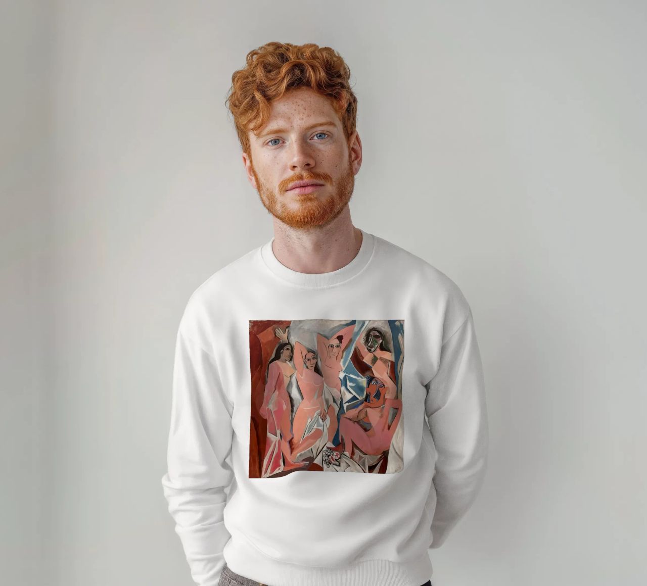 Demoiselles D'avignon Picasso felpa da Kenneth