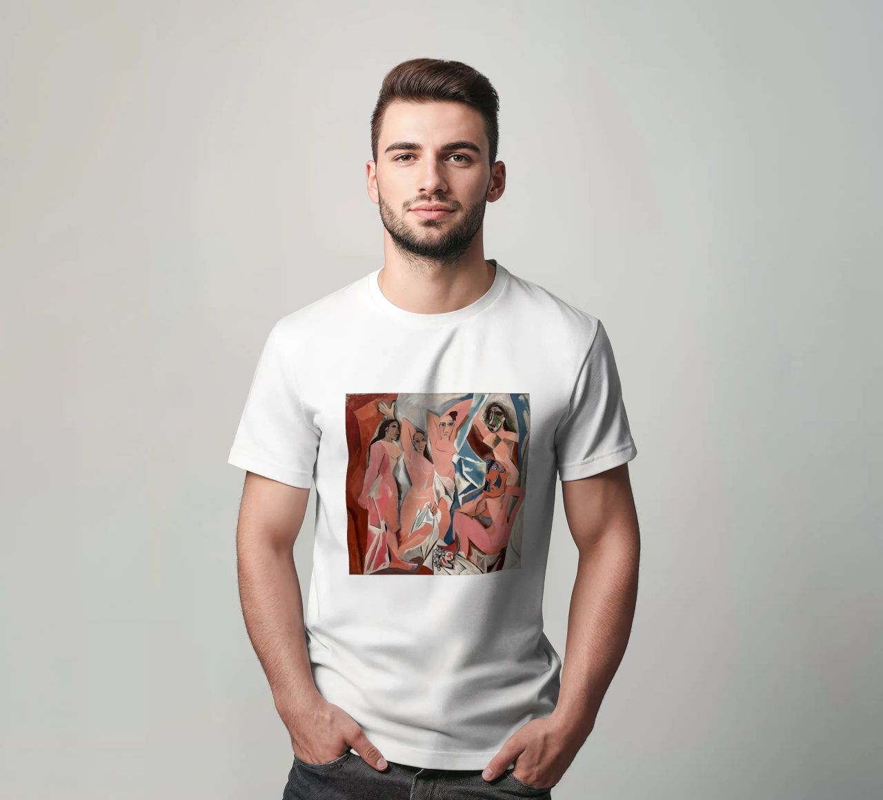 Demoiselles D'avignon Picasso t-shirt da Kenneth