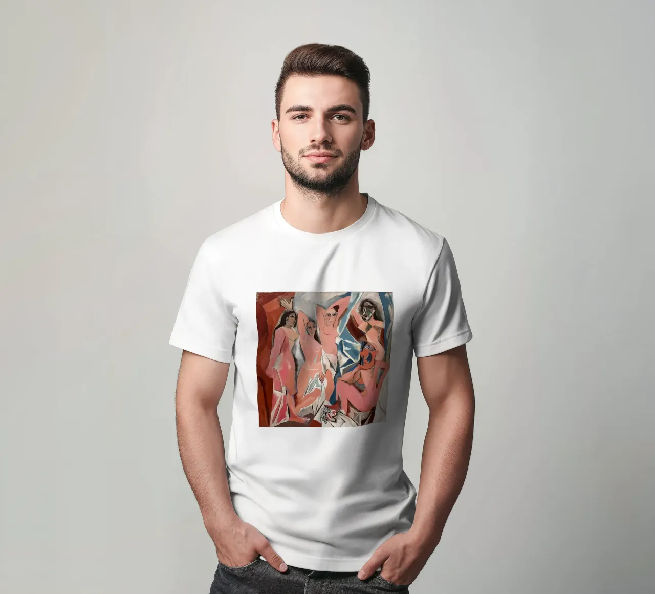 Demoiselles D'avignon Picasso camiseta de Kenneth