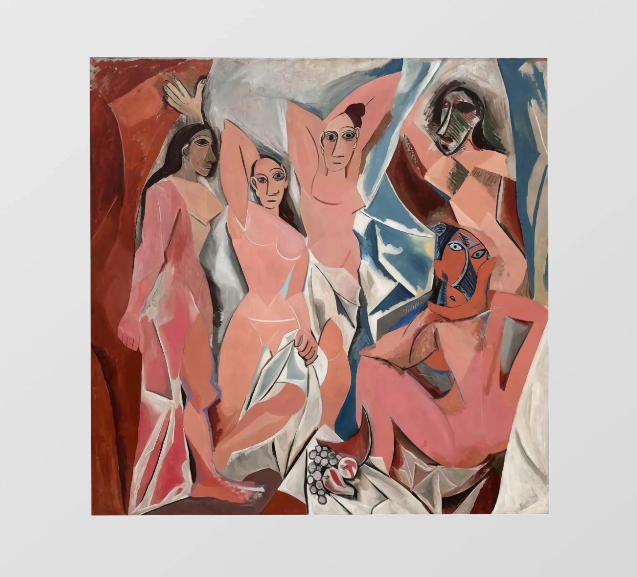 Demoiselles D'avignon Picasso pellicola backlit da Kenneth