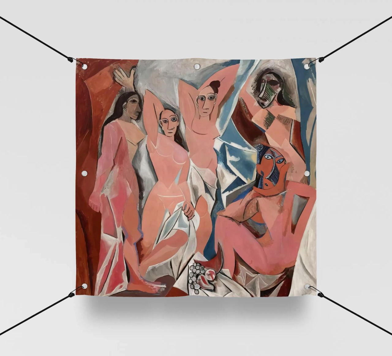 Demoiselles D'avignon Picasso telo in pvc da Kenneth