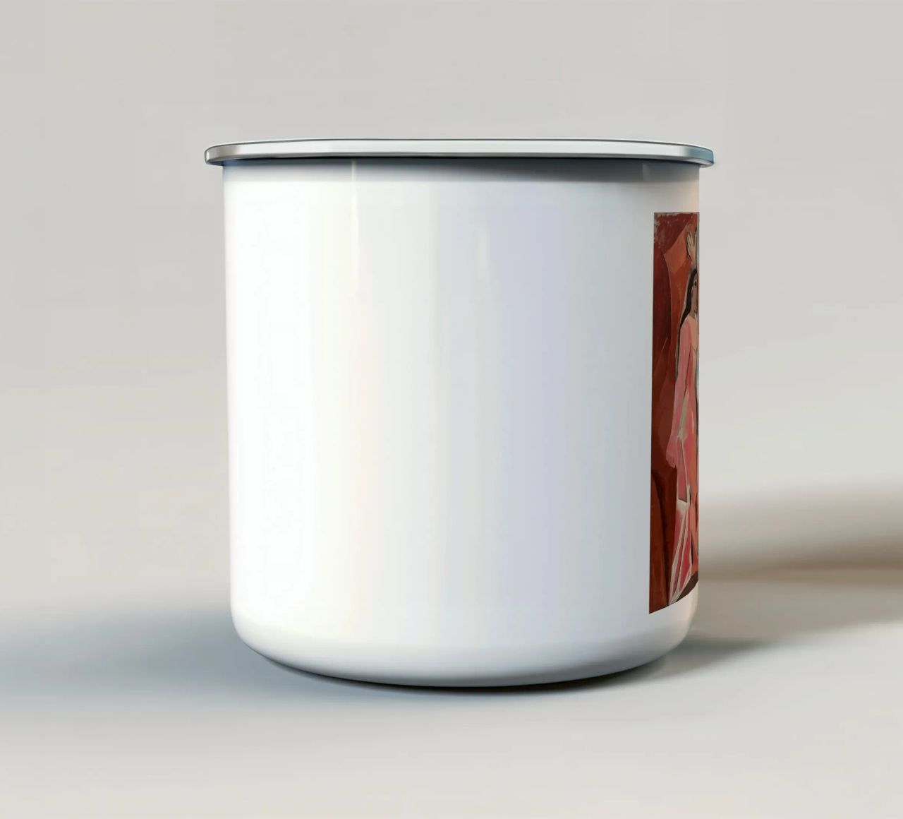 Demoiselles D'avignon Picasso tazza in smalto da Kenneth