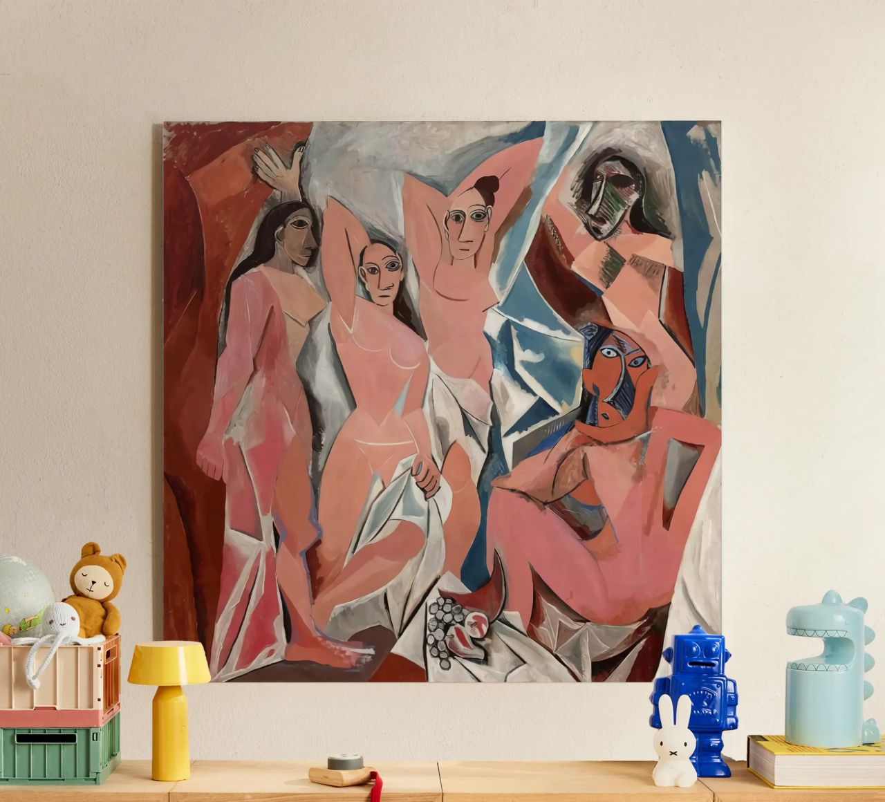 Demoiselles D'avignon Picasso plexiglass da Kenneth