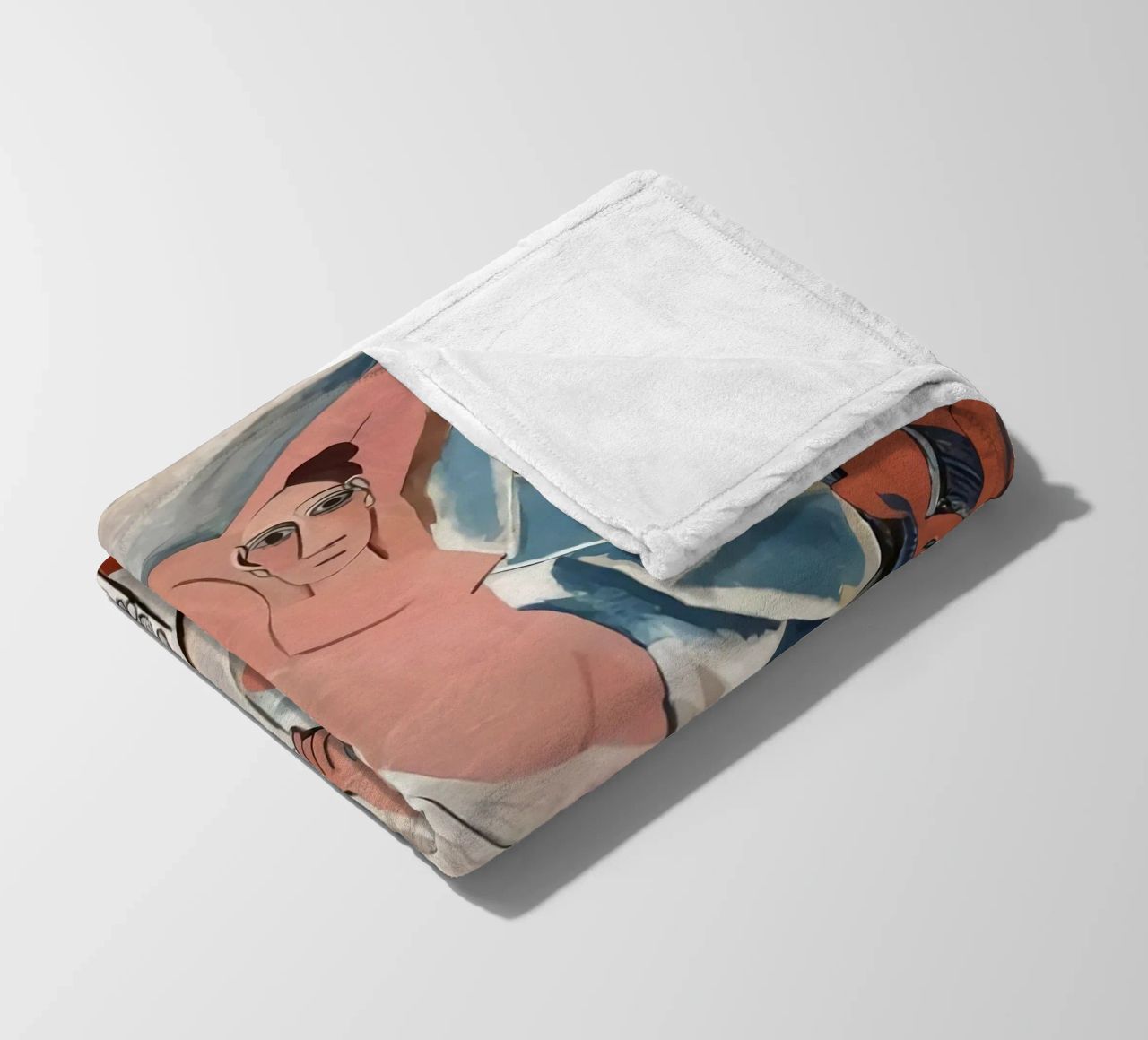 Demoiselles D'avignon Picasso coperta in pile da Kenneth