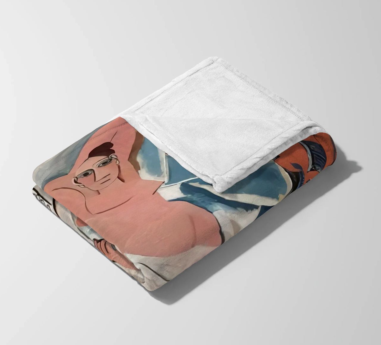Demoiselles D'avignon Picasso coperta in pile da Kenneth