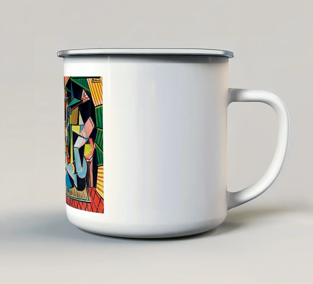 Donne di Algeri Picasso tazza in smalto da Kenneth