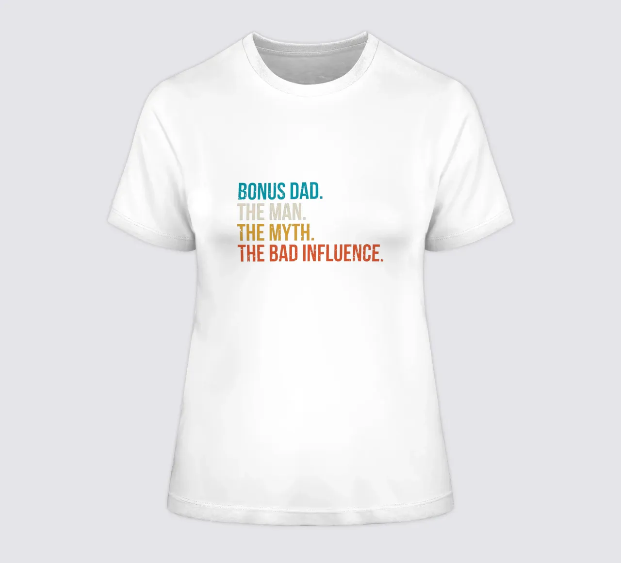 The Man The Myth and The Bad Influence t-shirt da donna da edsonramosart