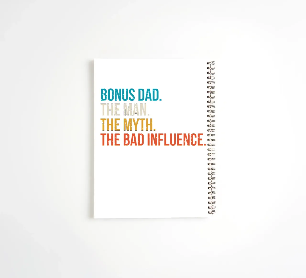 The Man The Myth and The Bad Influence diario ad anelli da edsonramosart