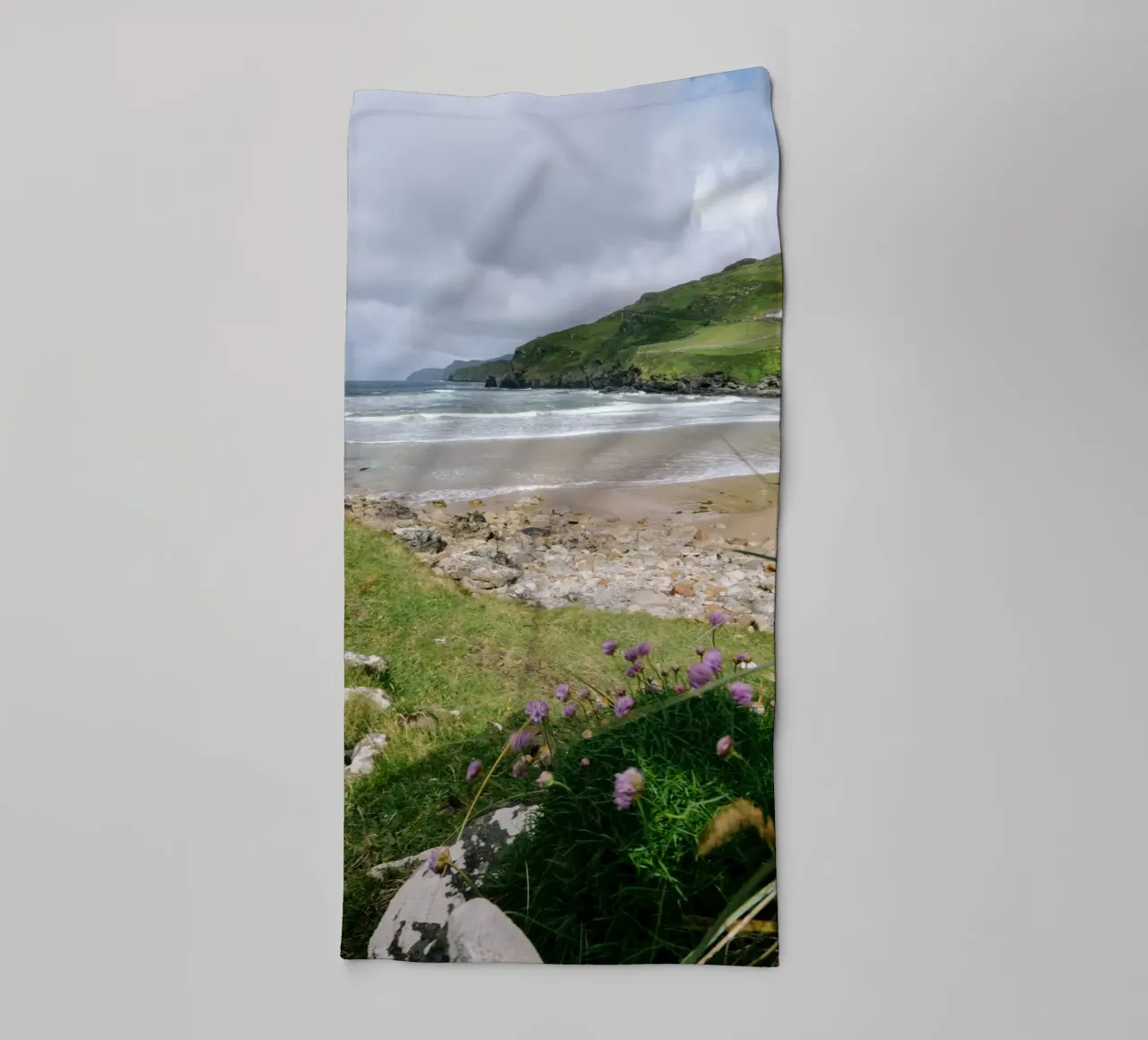 May on the Atlantic towel by The Wild Creative Studio