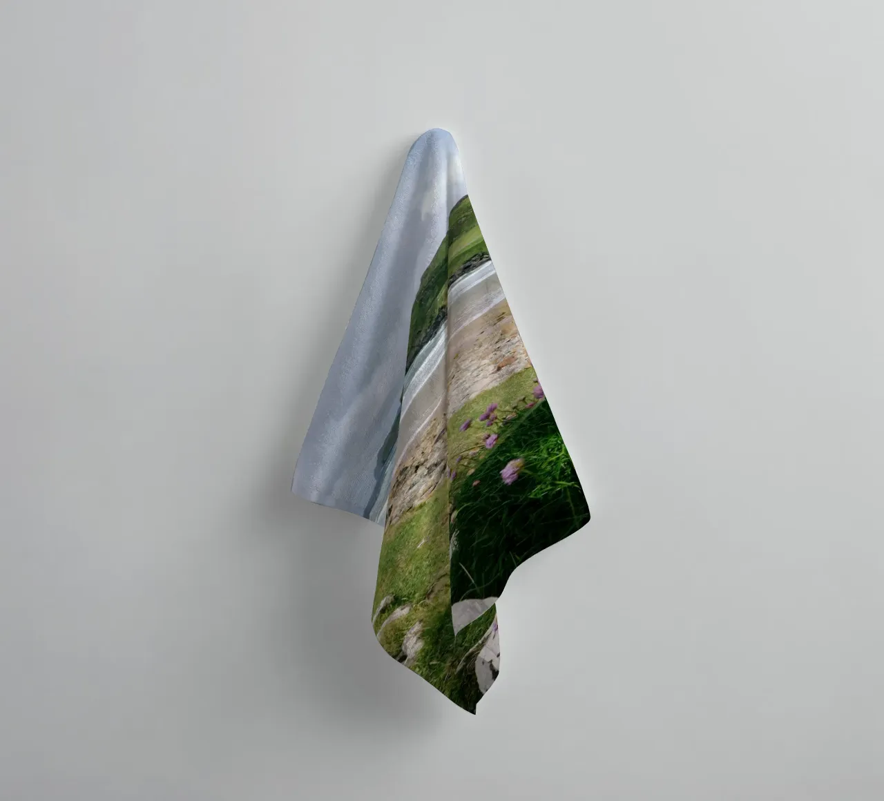 May on the Atlantic towel by The Wild Creative Studio