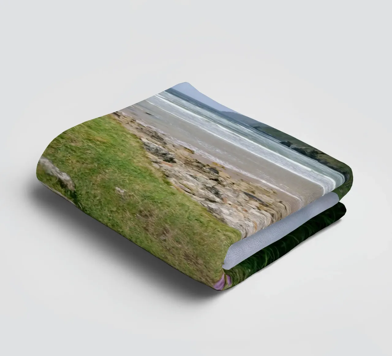 May on the Atlantic towel by The Wild Creative Studio
