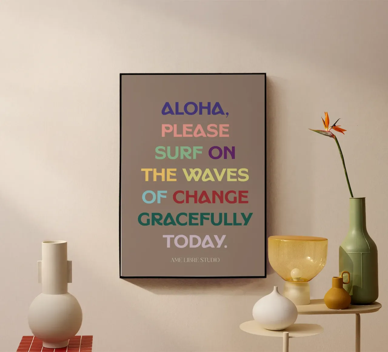 🏄🏼 Acryl-Glas von MENTHE SAUVAGE