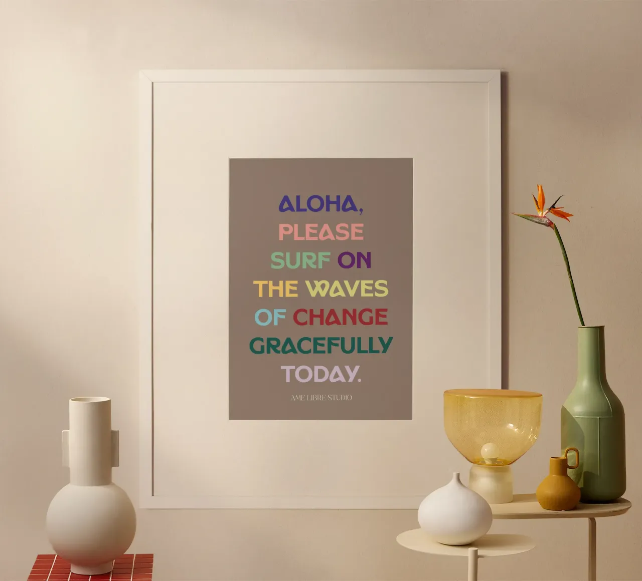 🏄🏼 poster by MENTHE SAUVAGE