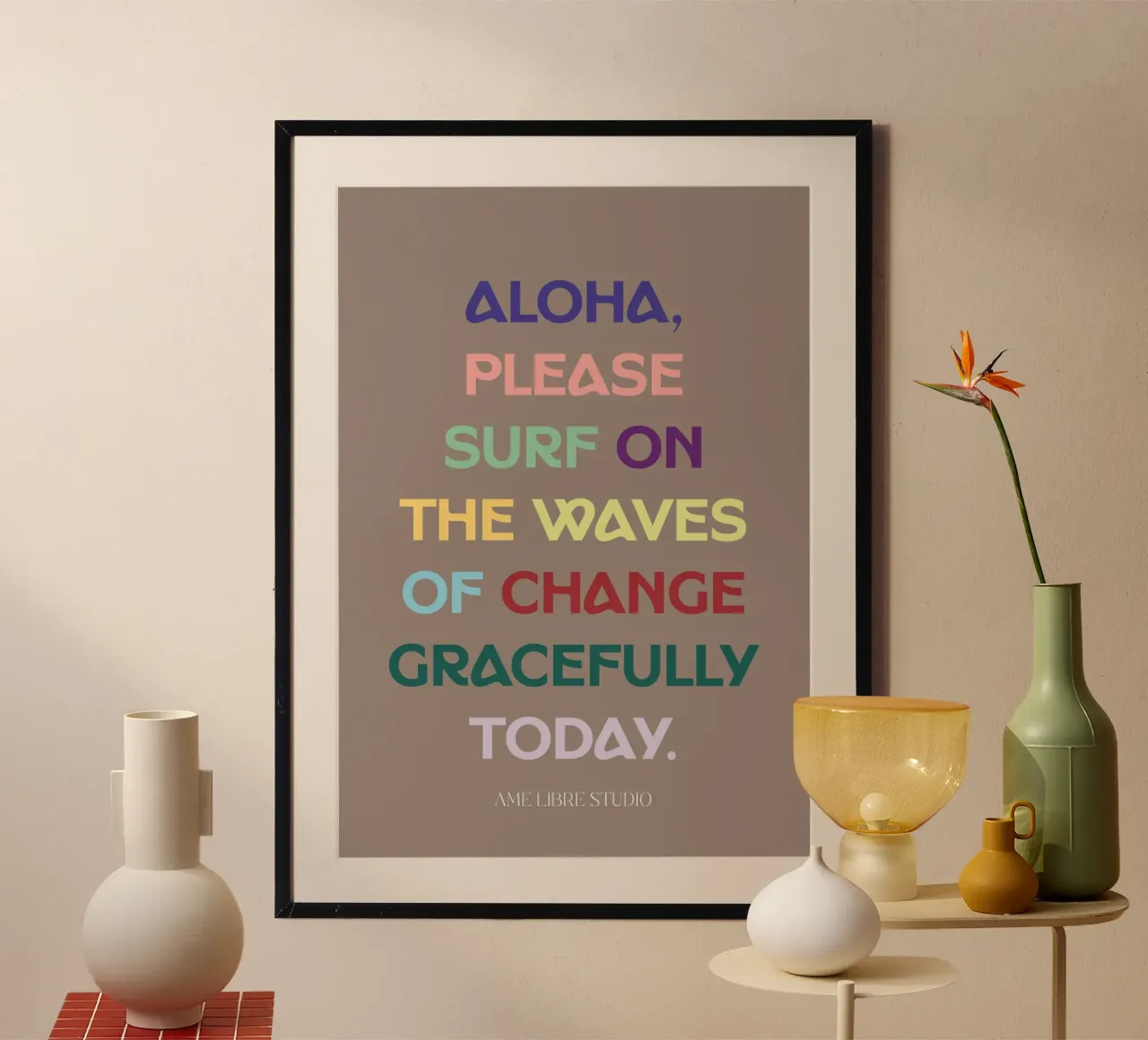 🏄🏼 poster by MENTHE SAUVAGE