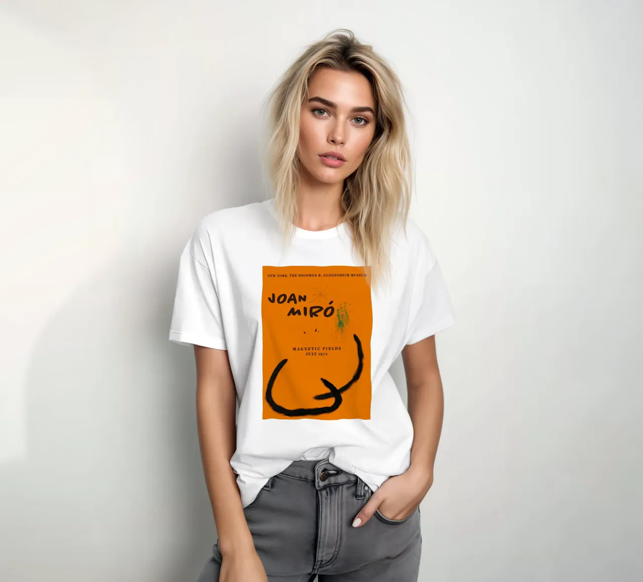 Joan Miro Magnetic Fields t-shirt da phillipp veisenberg