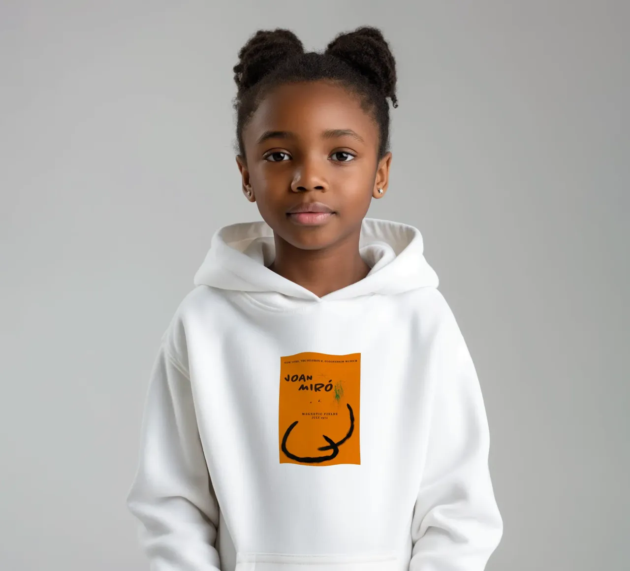 Joan Miro Magnetic Fields kids hoodie by phillipp veisenberg