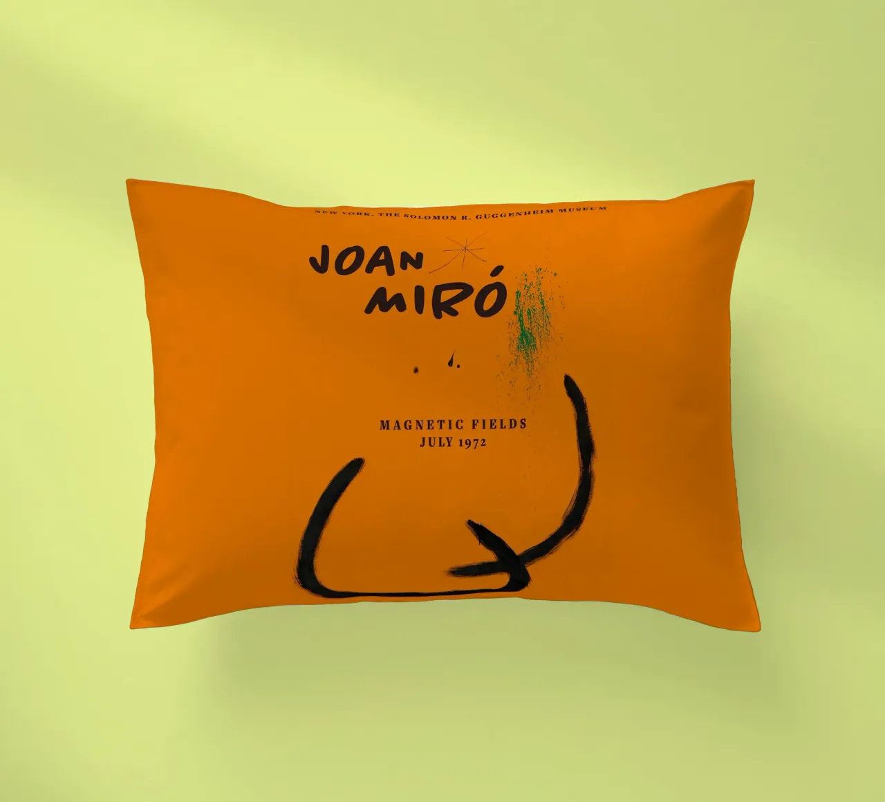 Joan Miro Magnetic Fields cuscino da phillipp veisenberg