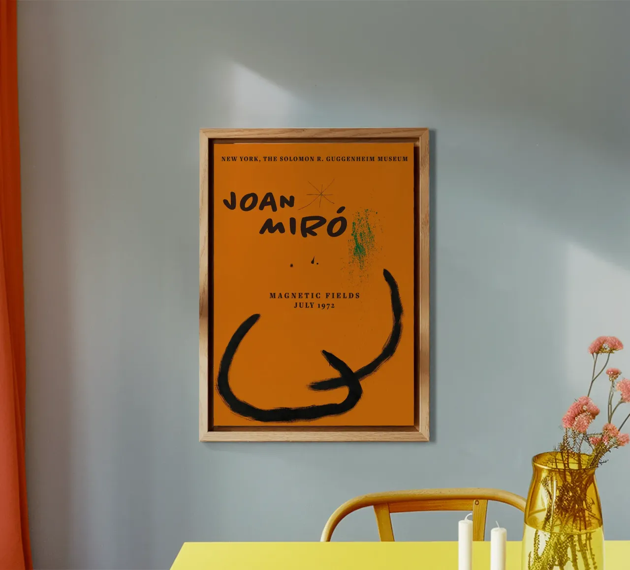 Joan Miro Magnetic Fields alluminio dibond da phillipp veisenberg