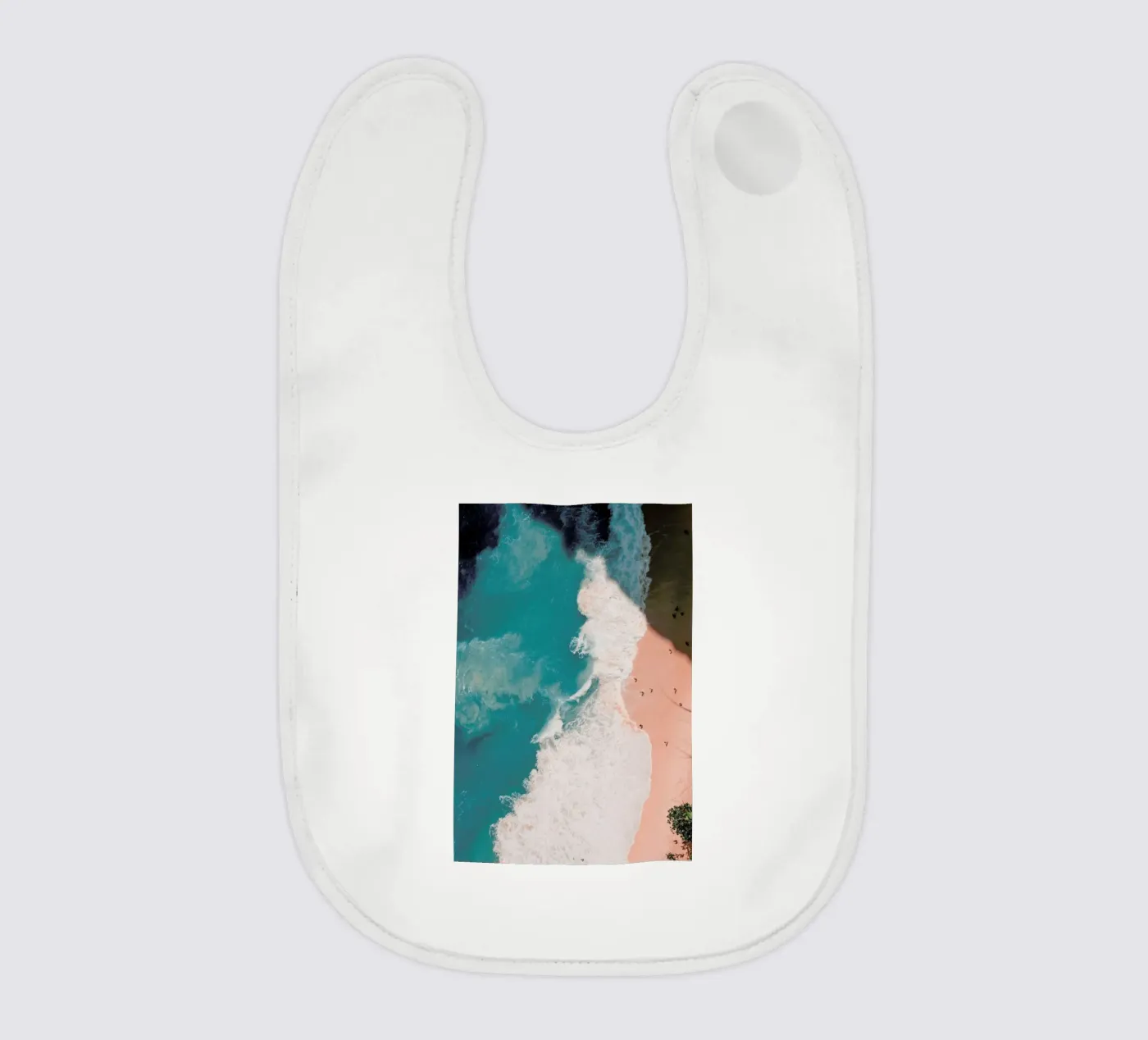Riptide baby bib by METROPOLIS