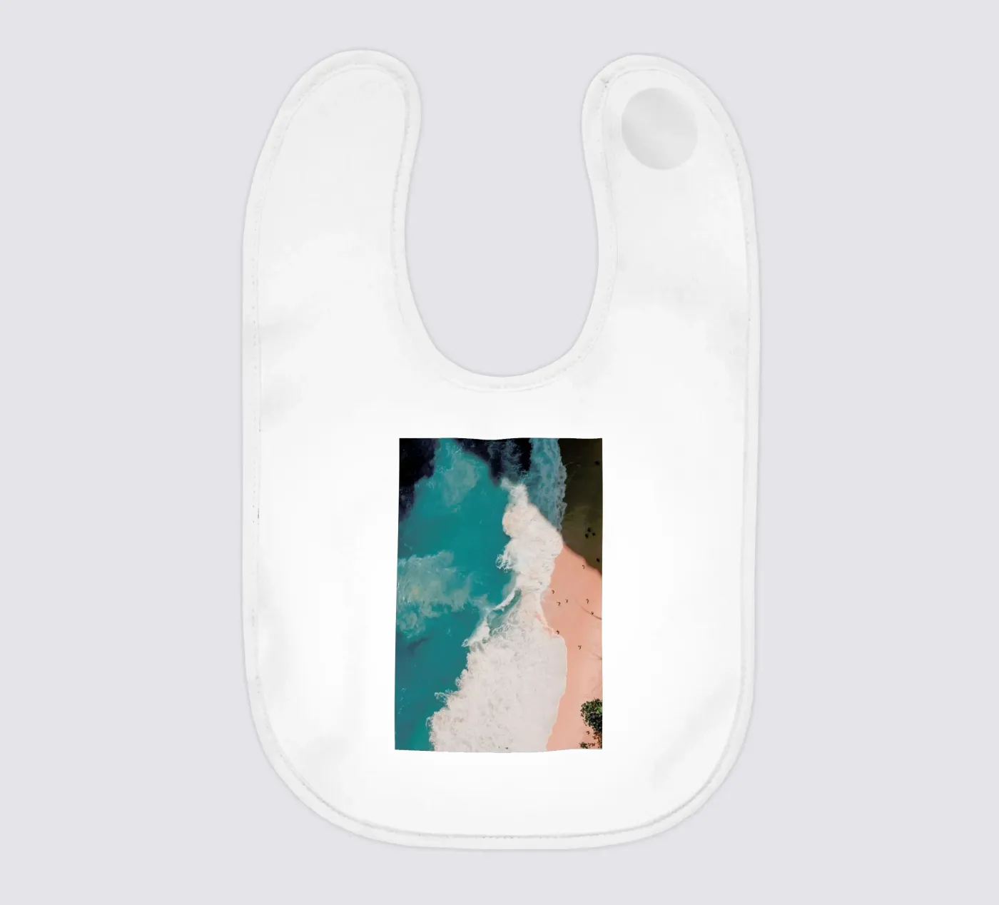 Riptide baby bib by METROPOLIS