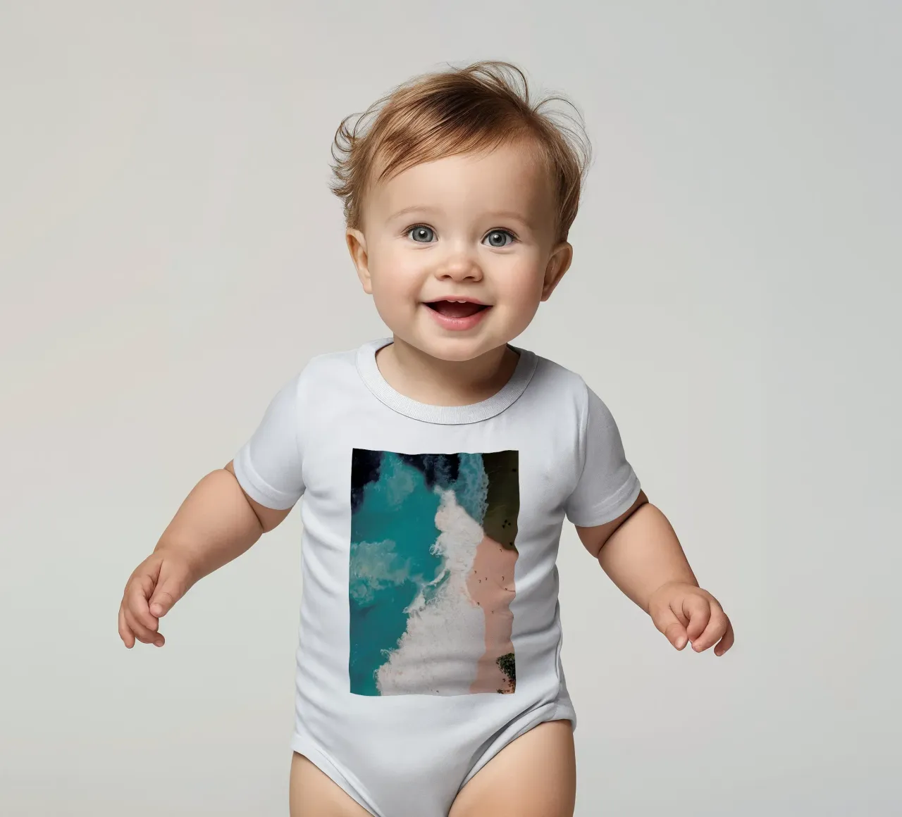 Riptide body neonato maniche corte da METROPOLIS