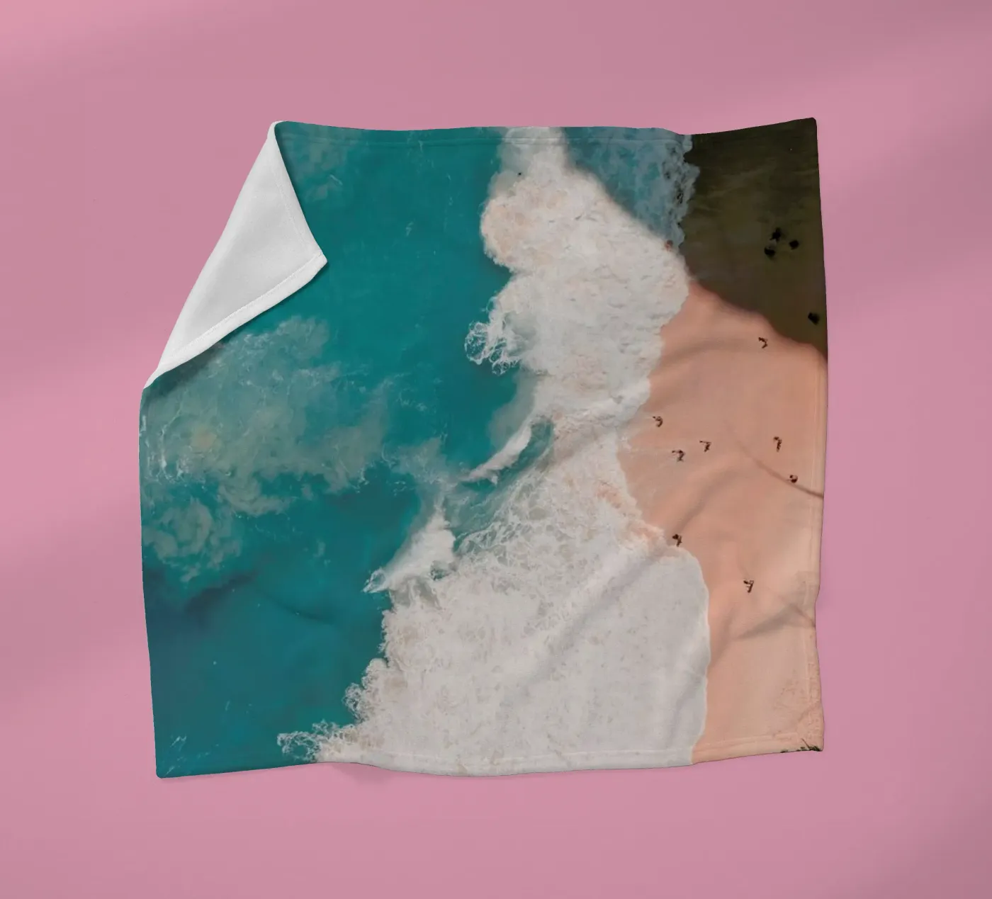 Riptide Fleecedecke von METROPOLIS