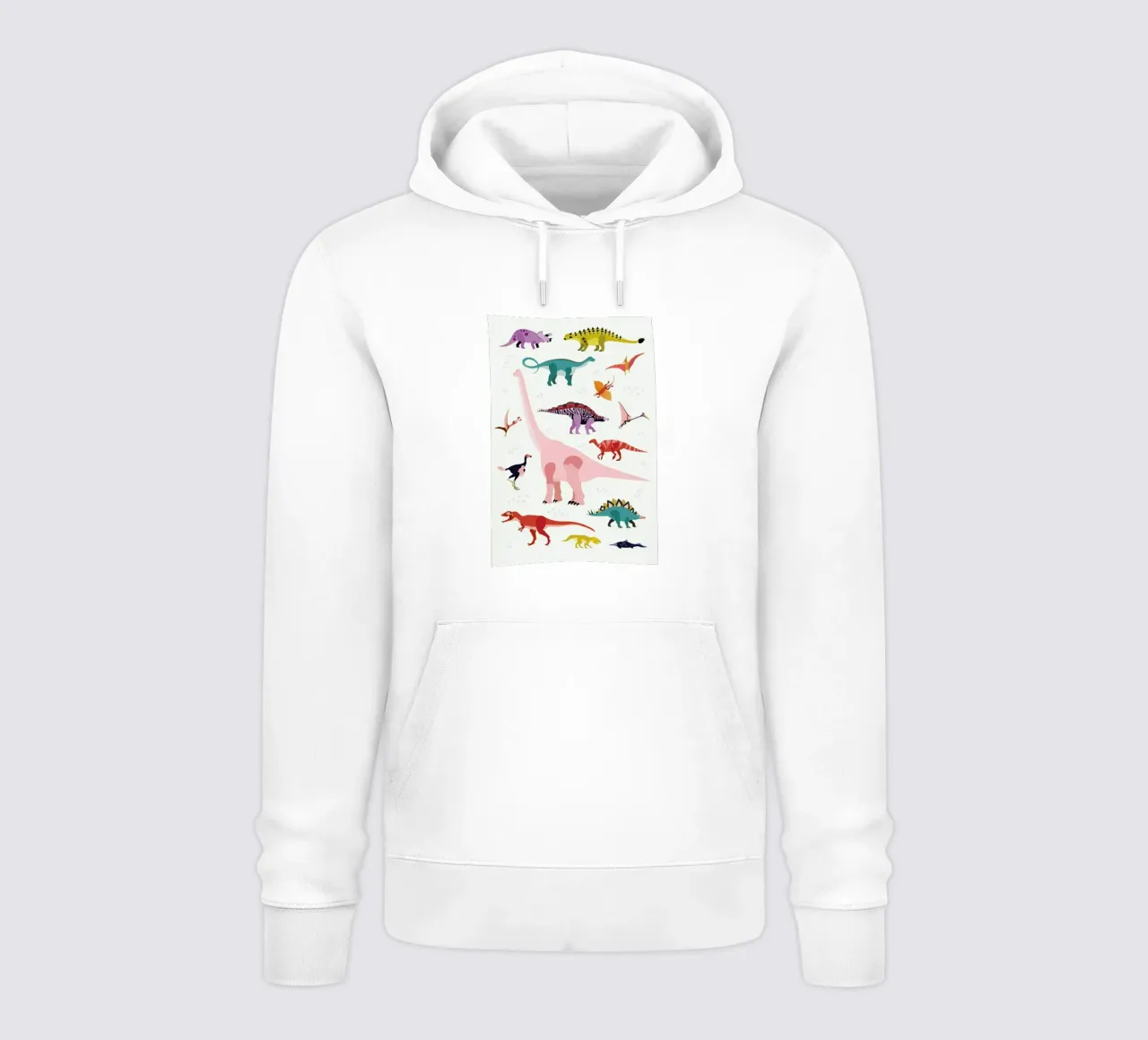 Dinosaur World felpa con cappuccio da Little Flourishes