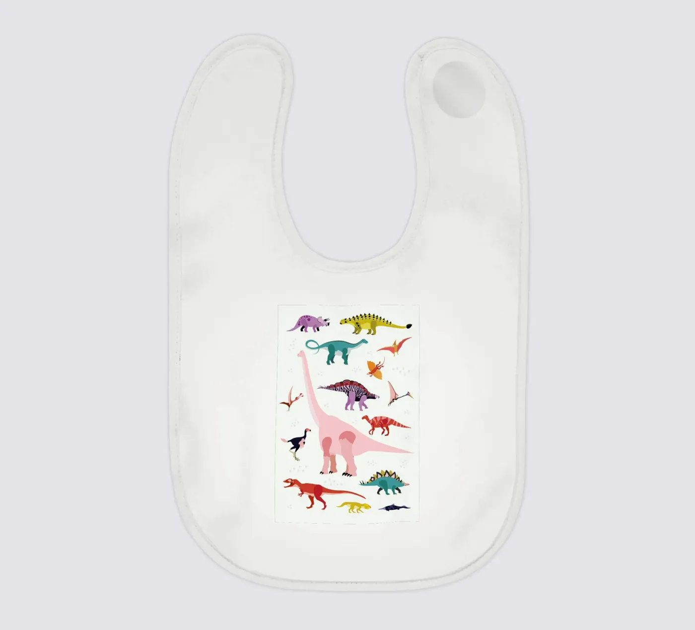 Dinosaur World bavaglino da Little Flourishes
