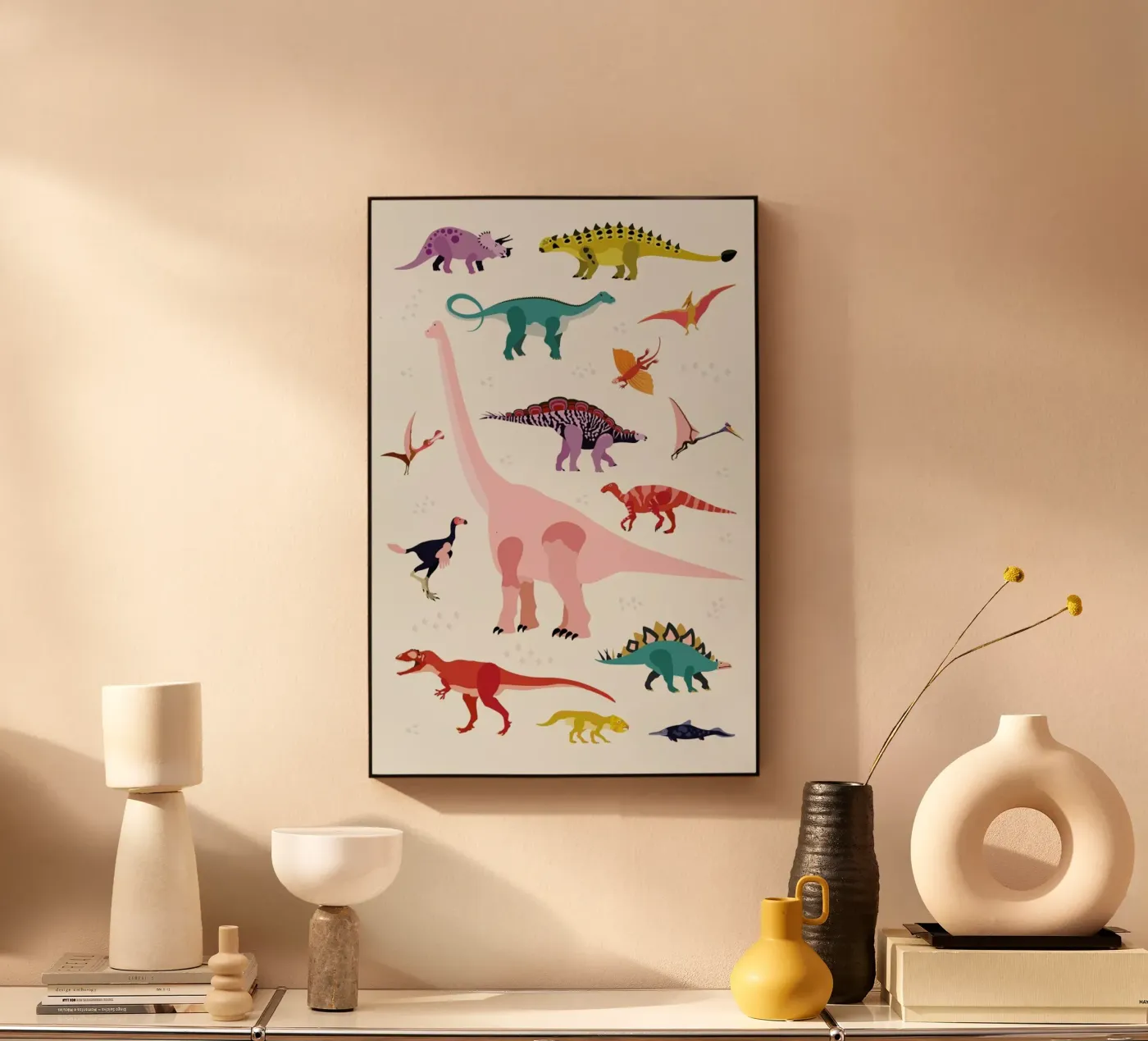 Dinosaur World plexiglass da Little Flourishes