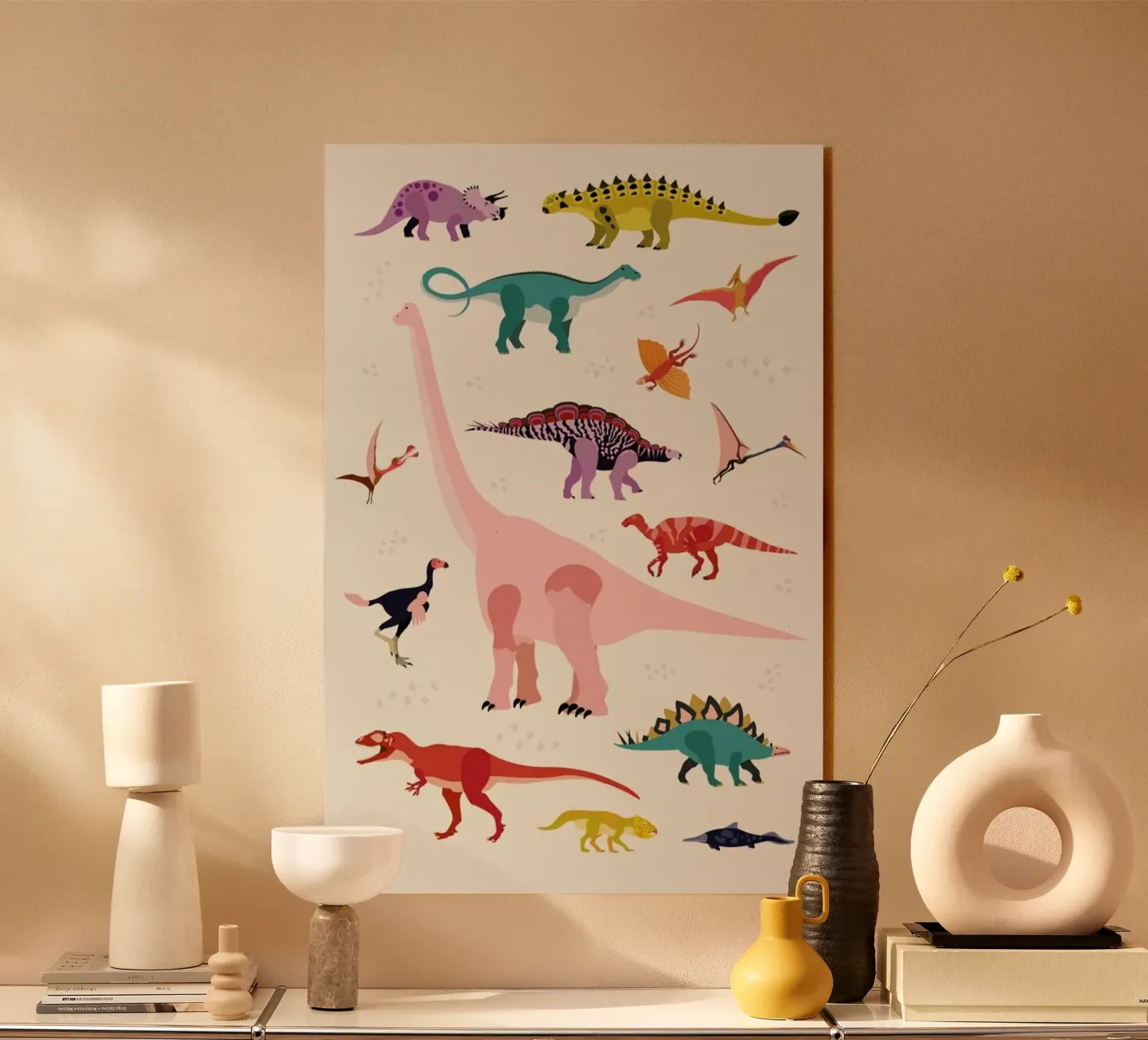 Dinosaur World plexiglass da Little Flourishes