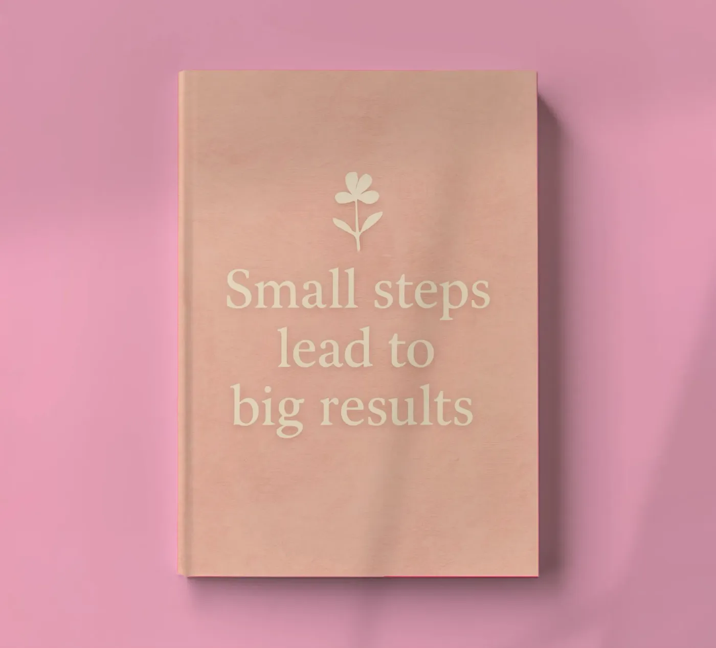 Small Steps notebook by treechild