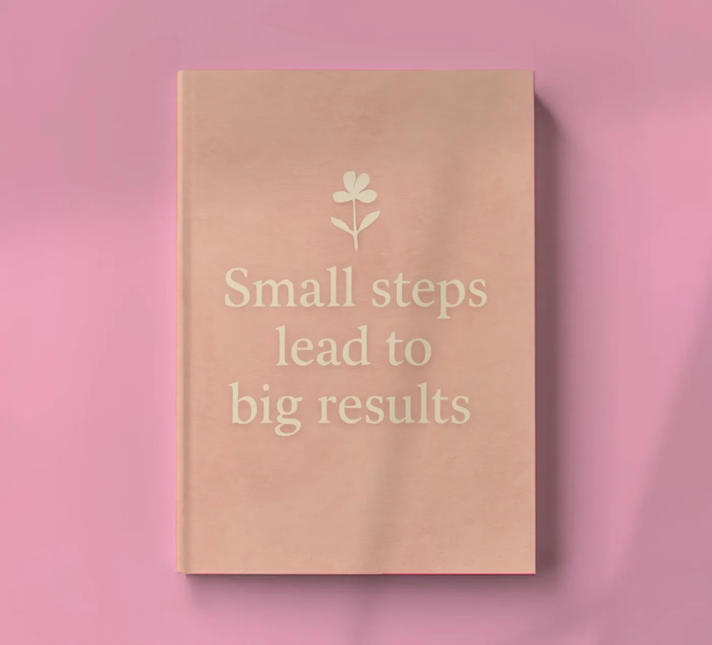 Small Steps notebook by treechild