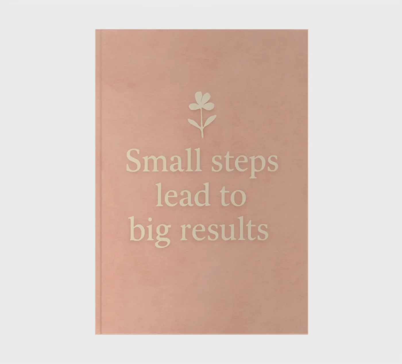 Small Steps notebook by treechild