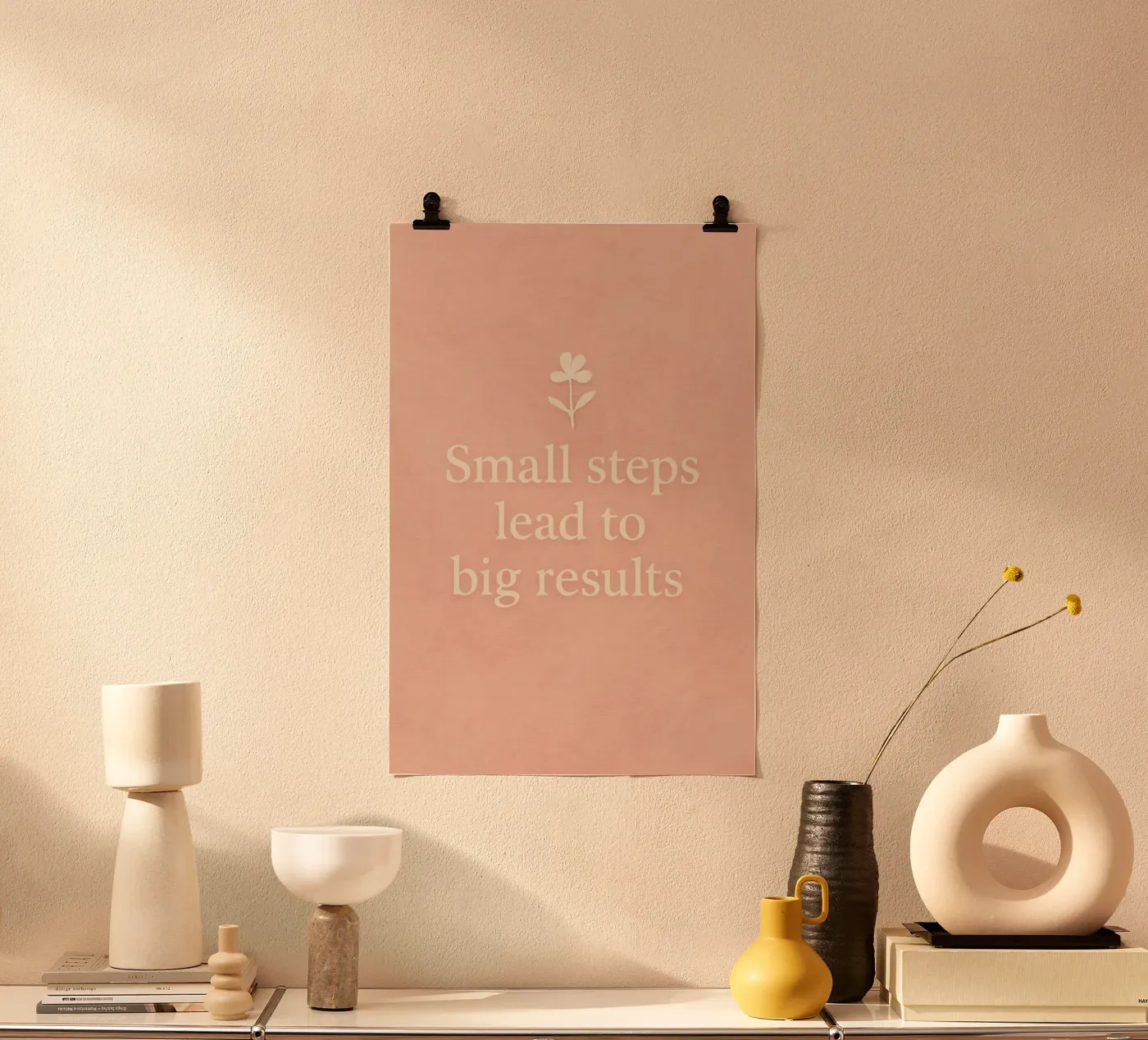 Small Steps poster van treechild