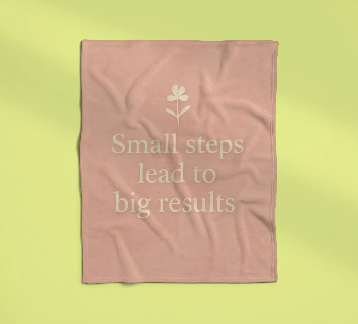 Small Steps Fleecedecke von treechild