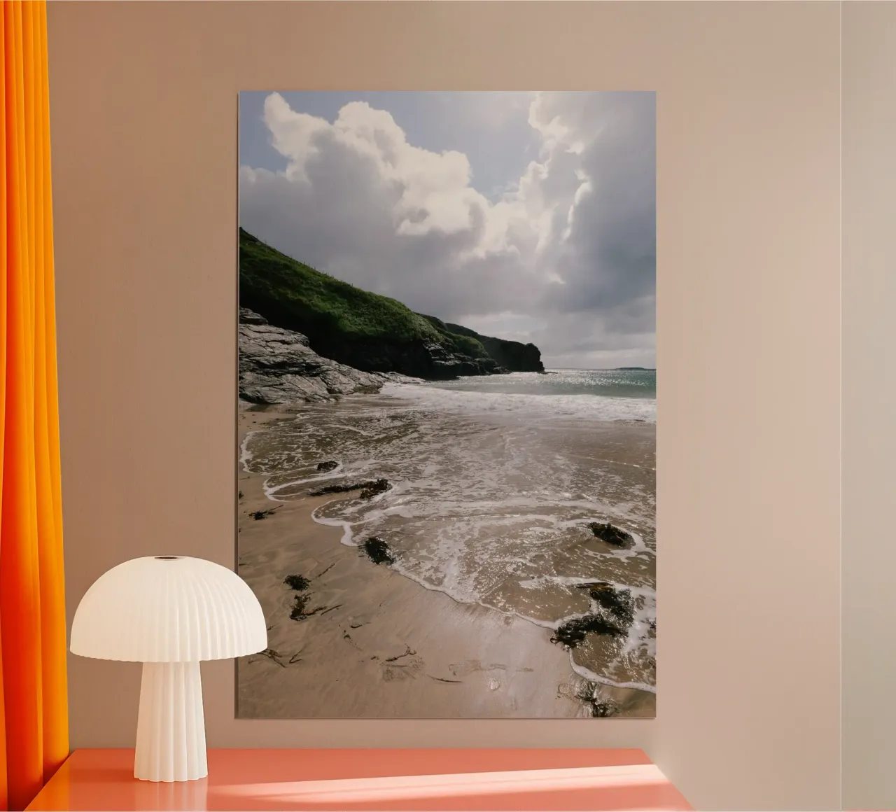Between high and low tide poster by The Wild Creative Studio