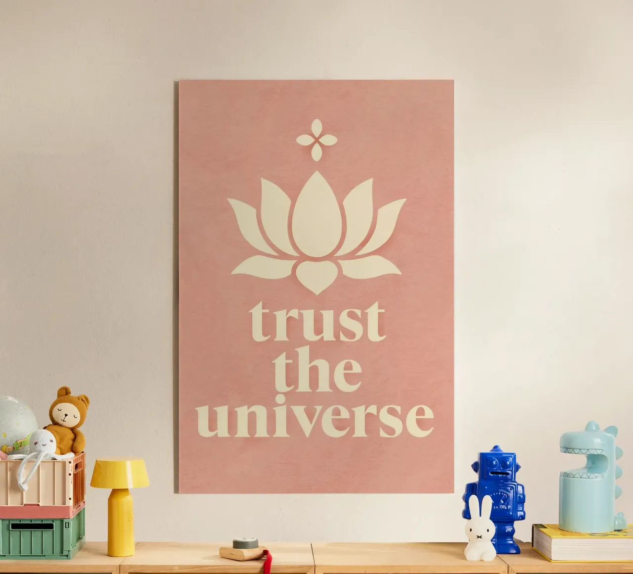 Trust The Universe plexiglass da treechild