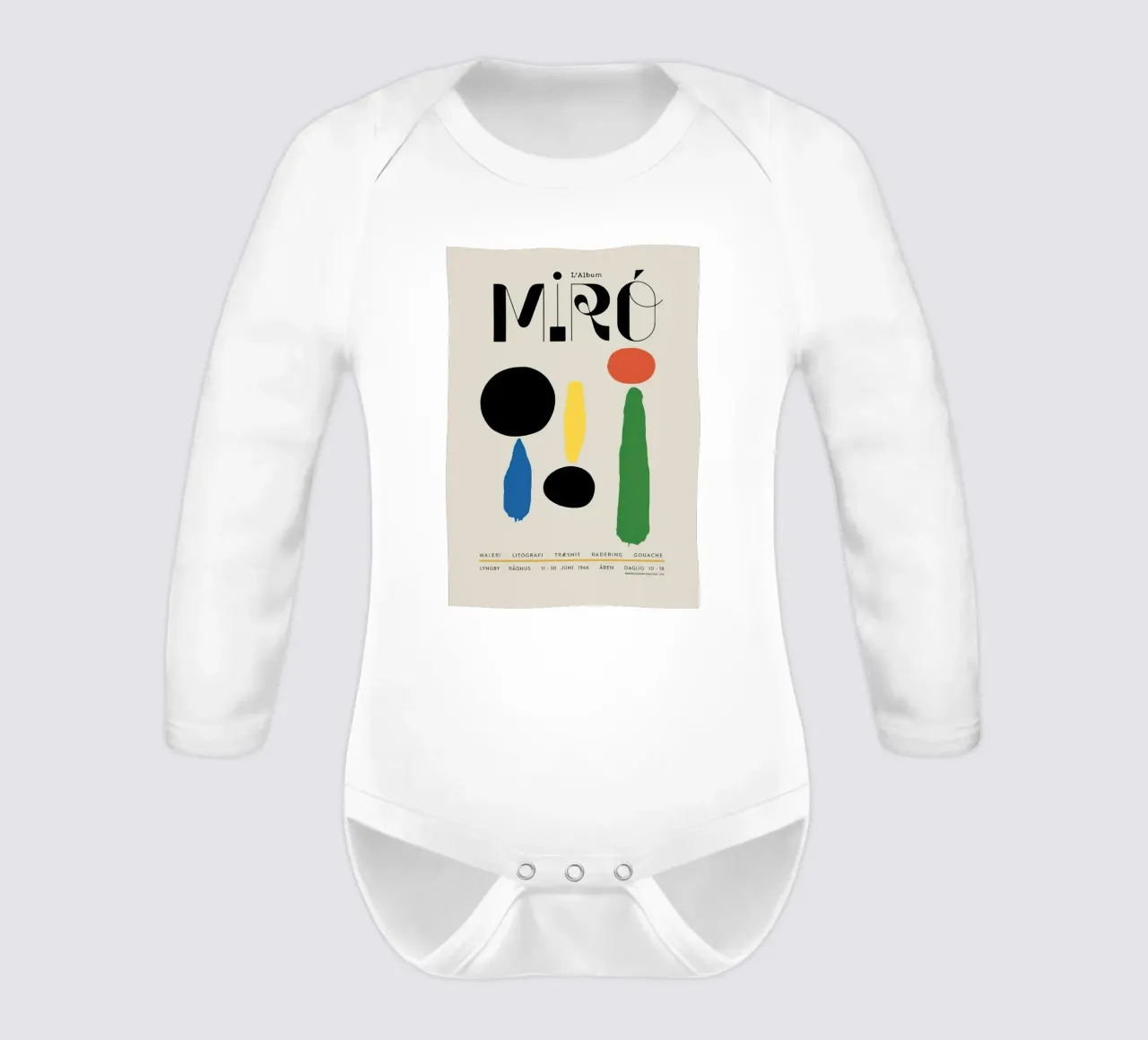 Miro1966 Nordic Edition long-sleeve baby romper by phillipp veisenberg