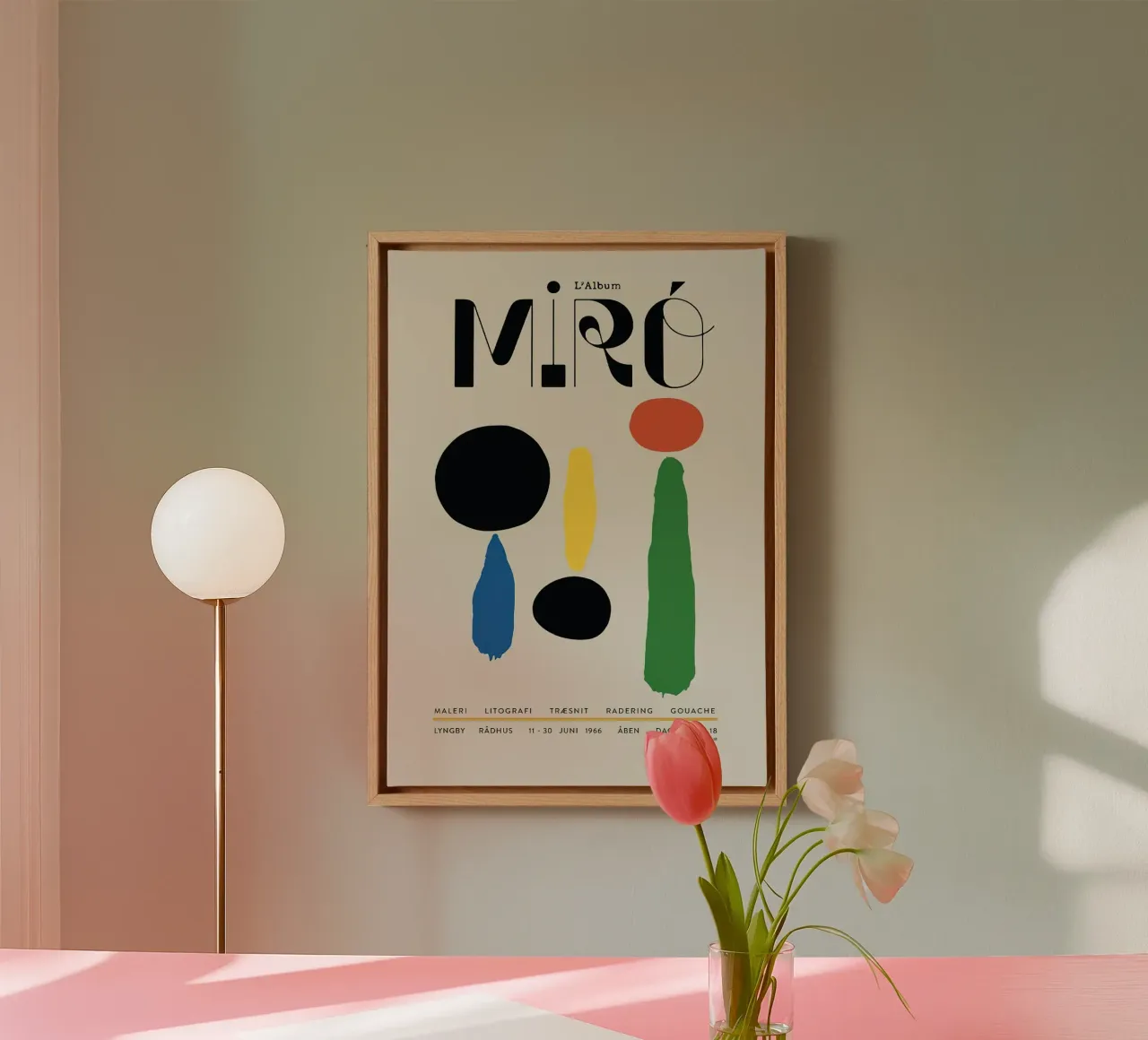 Miro1966 Nordic Edition canvas with Floater frame by phillipp veisenberg