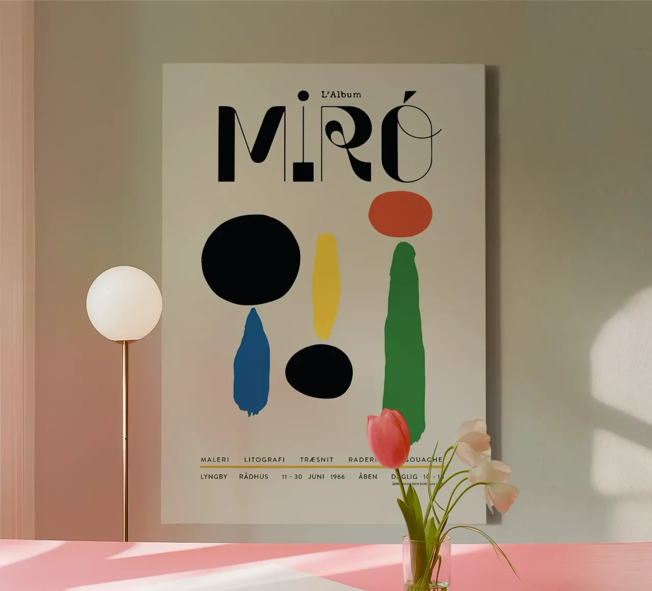 Miro1966 Nordic Edition canvas with Floater frame by phillipp veisenberg