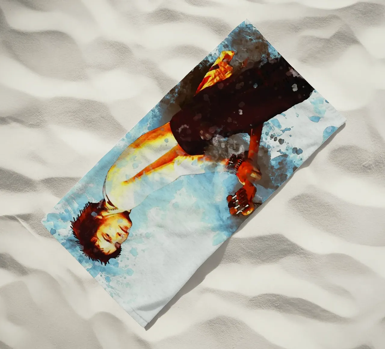 Smudge sid vizioso telo mare da Gunawan Rb