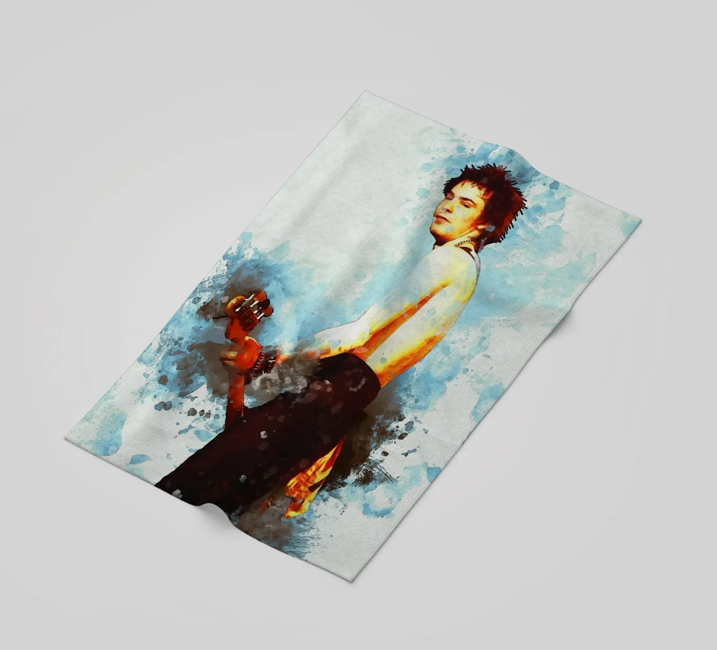 Smudge sid vicieux serviette de plage de Gunawan Rb