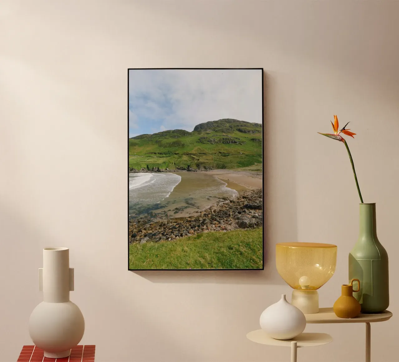 Proprio al centro plexiglass da Wild Coast Studio