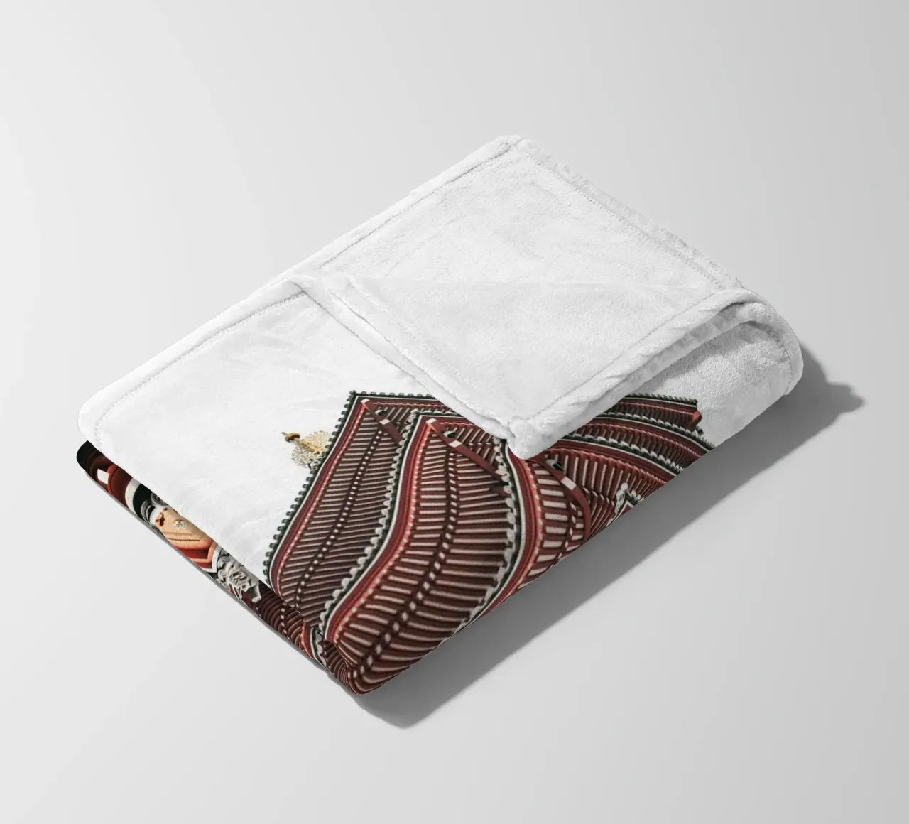 Pagode fleecedeken van Flo Klein Gallery