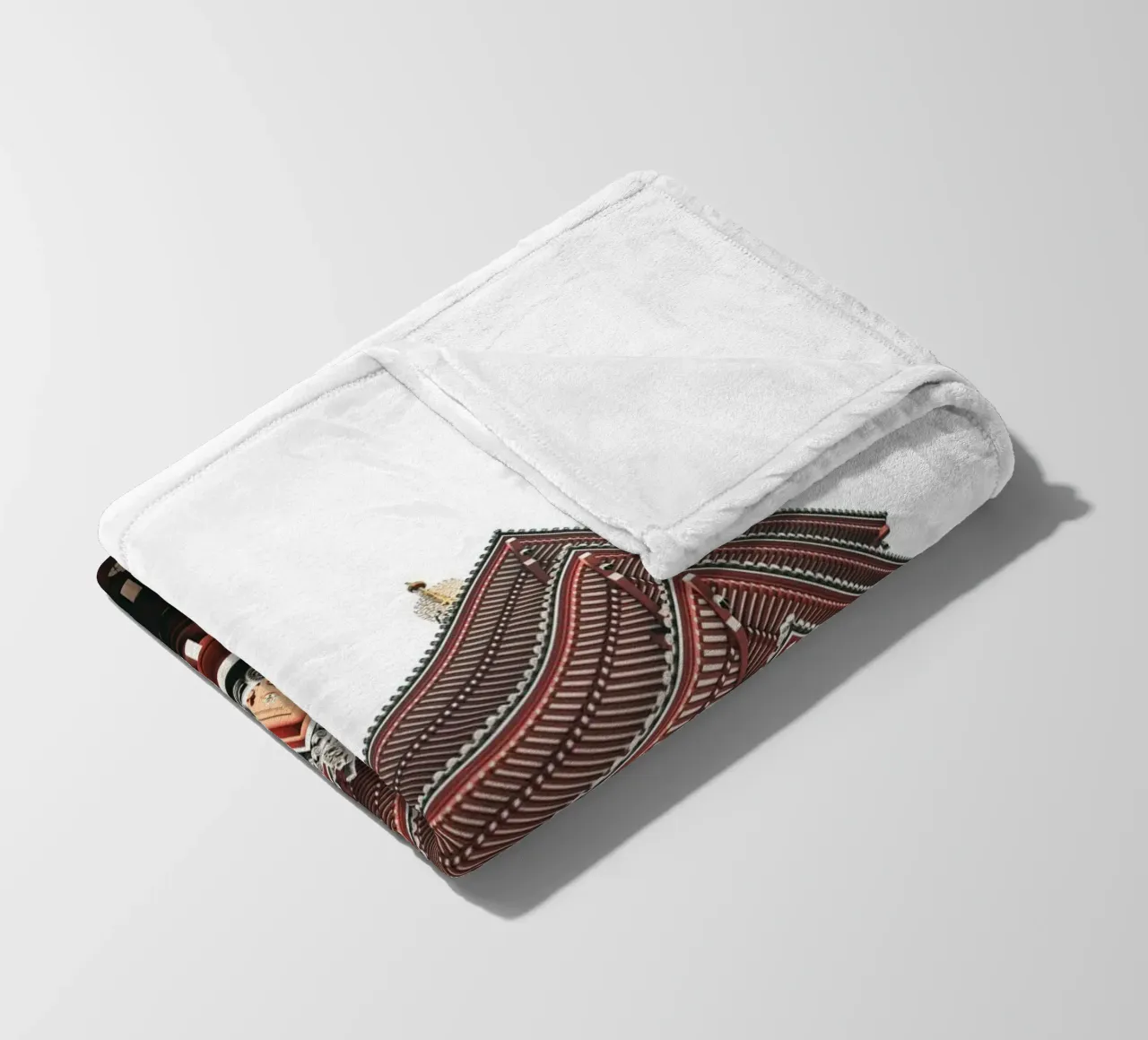 Pagode fleecedeken van Flo Klein Gallery