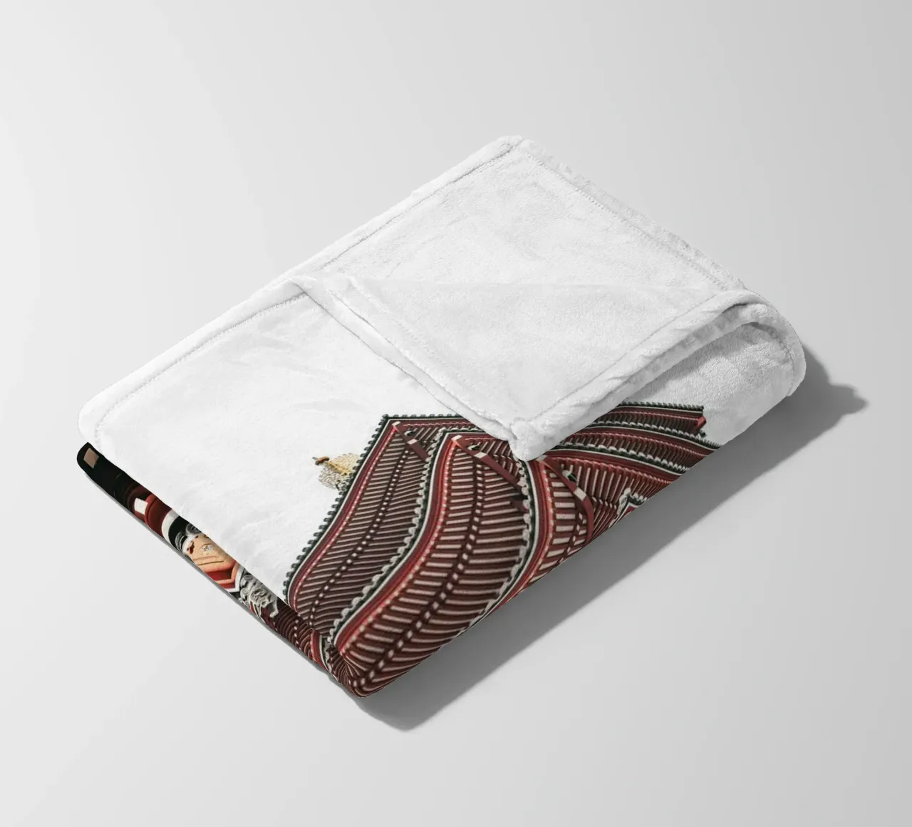 Pagode fleecedeken van Flo Klein Gallery