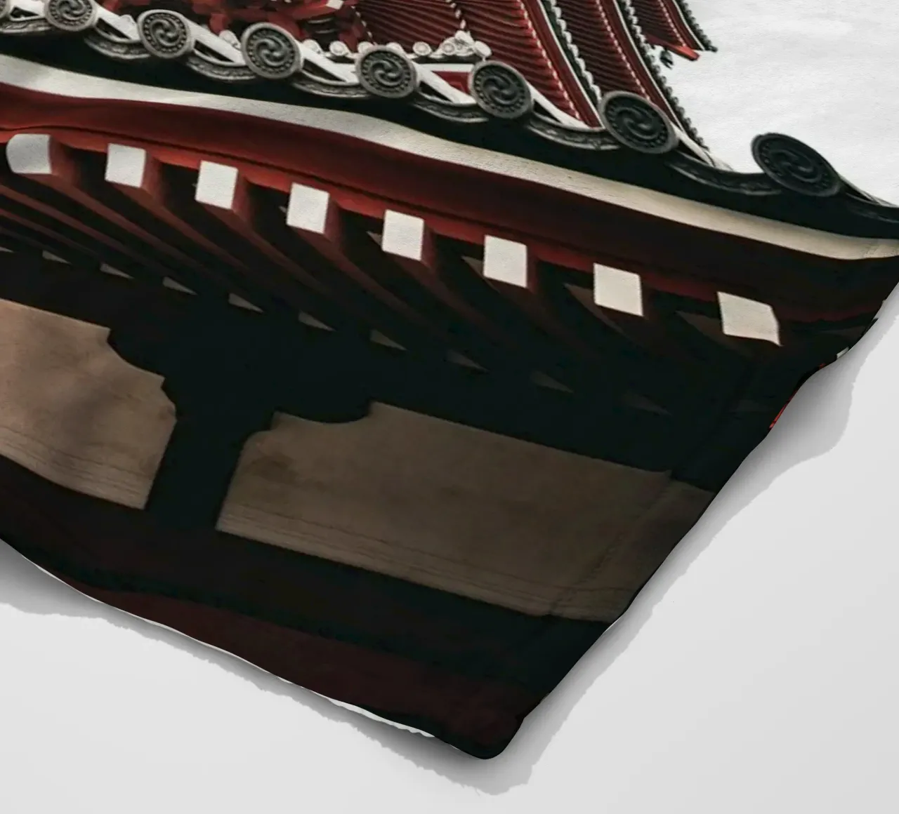 Pagode fleecedeken van Flo Klein Gallery