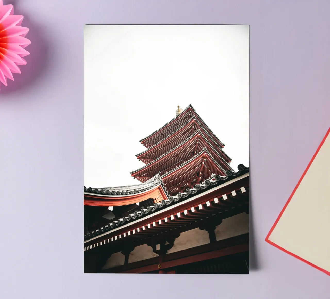 Pagode sticker sheet by Flo Klein Gallery