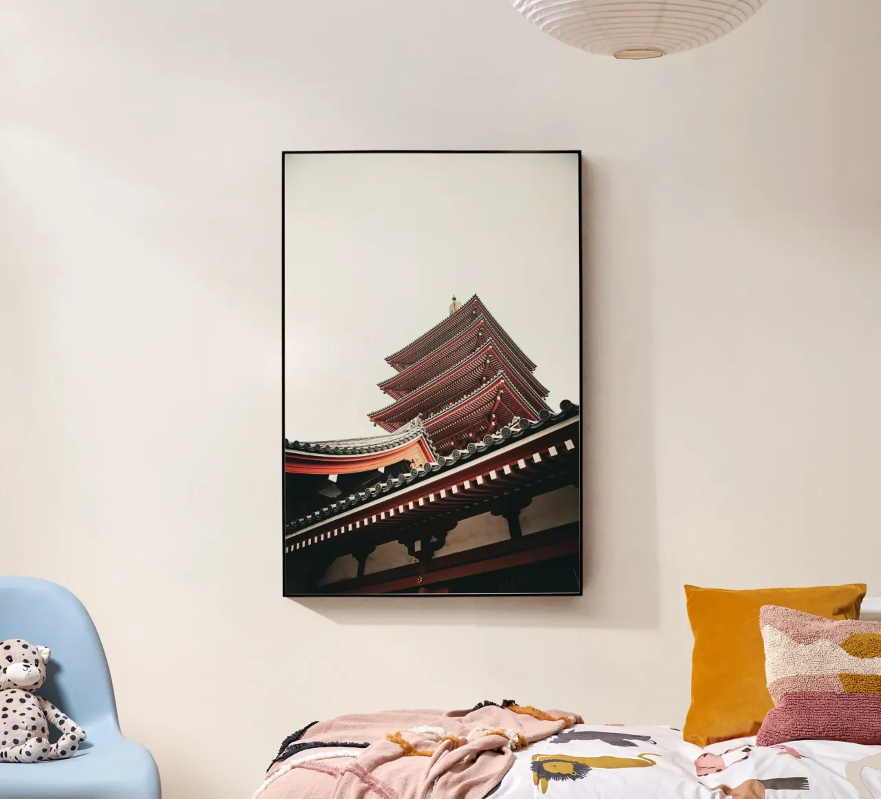 Pagode Acryl-Glas von Flo Klein Gallery