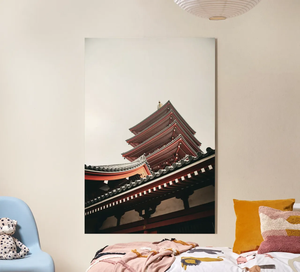 Pagode Acryl-Glas von Flo Klein Gallery